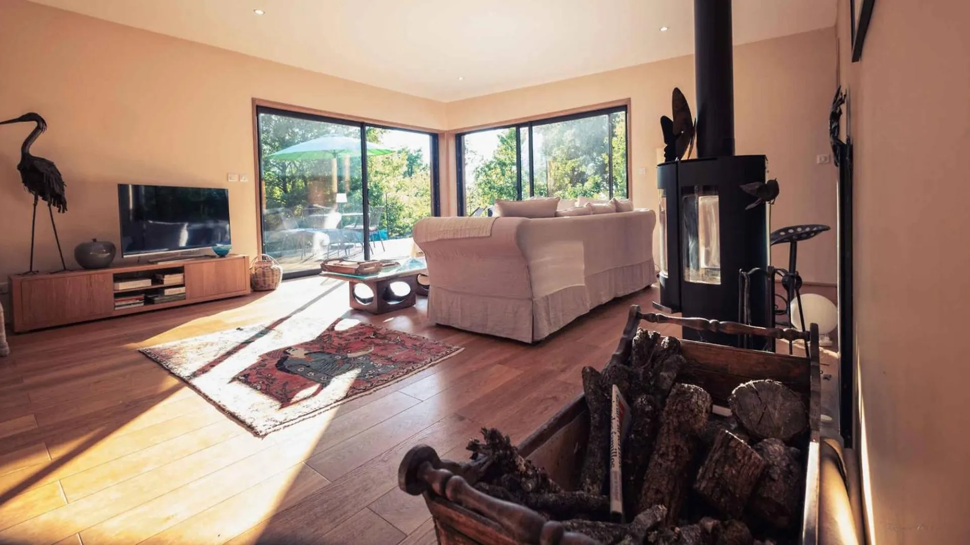 Tatil Evi L'Ecrin De Bois - Maison D'Architecte Avec Spa Sur Un Grand Terrain Arbore Cahuzac-sur-Vère Fransa
