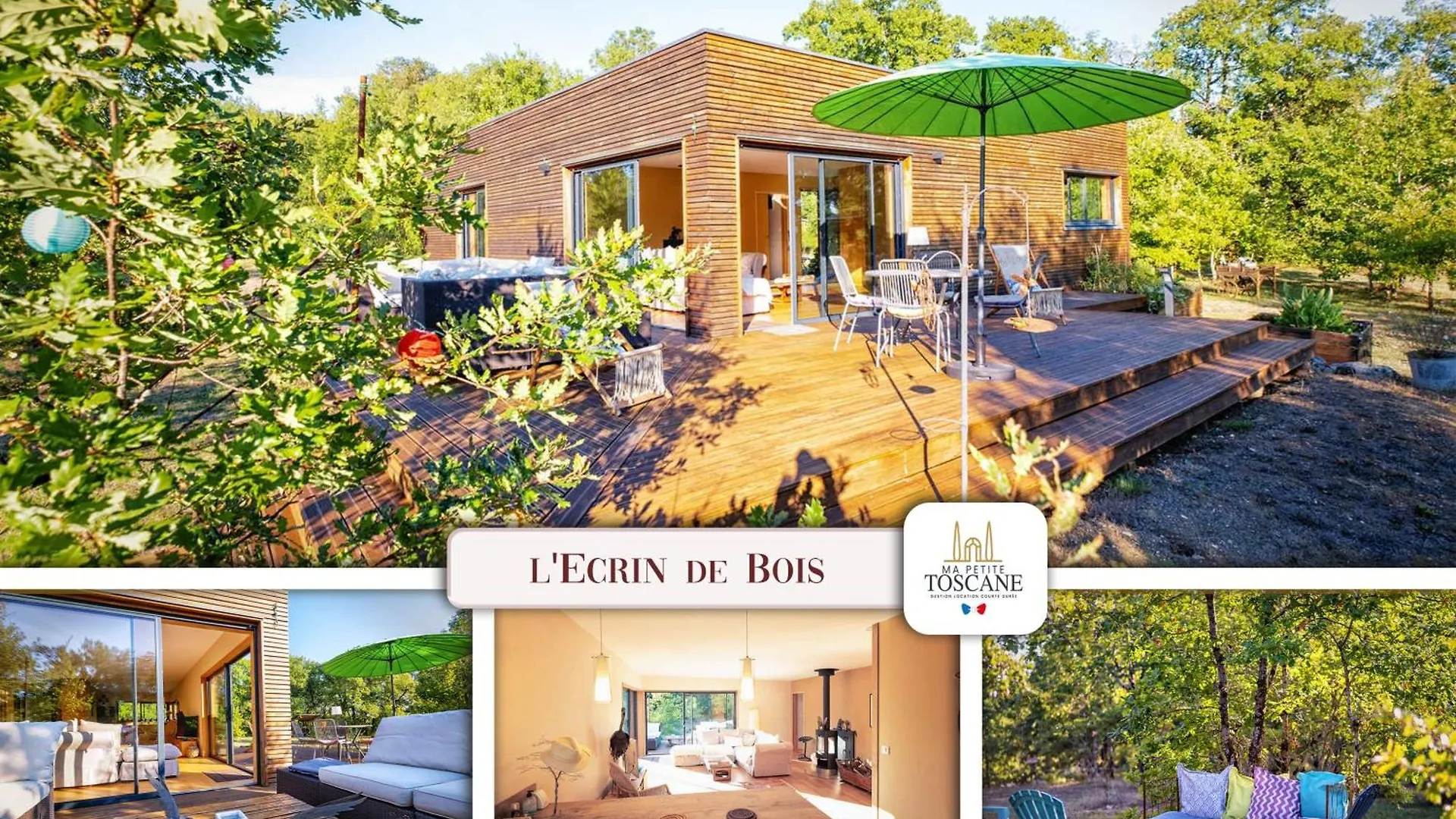 L'Ecrin De Bois - Maison D'Architecte Avec Spa Sur Un Grand Terrain Arbore Cahuzac-sur-Vère